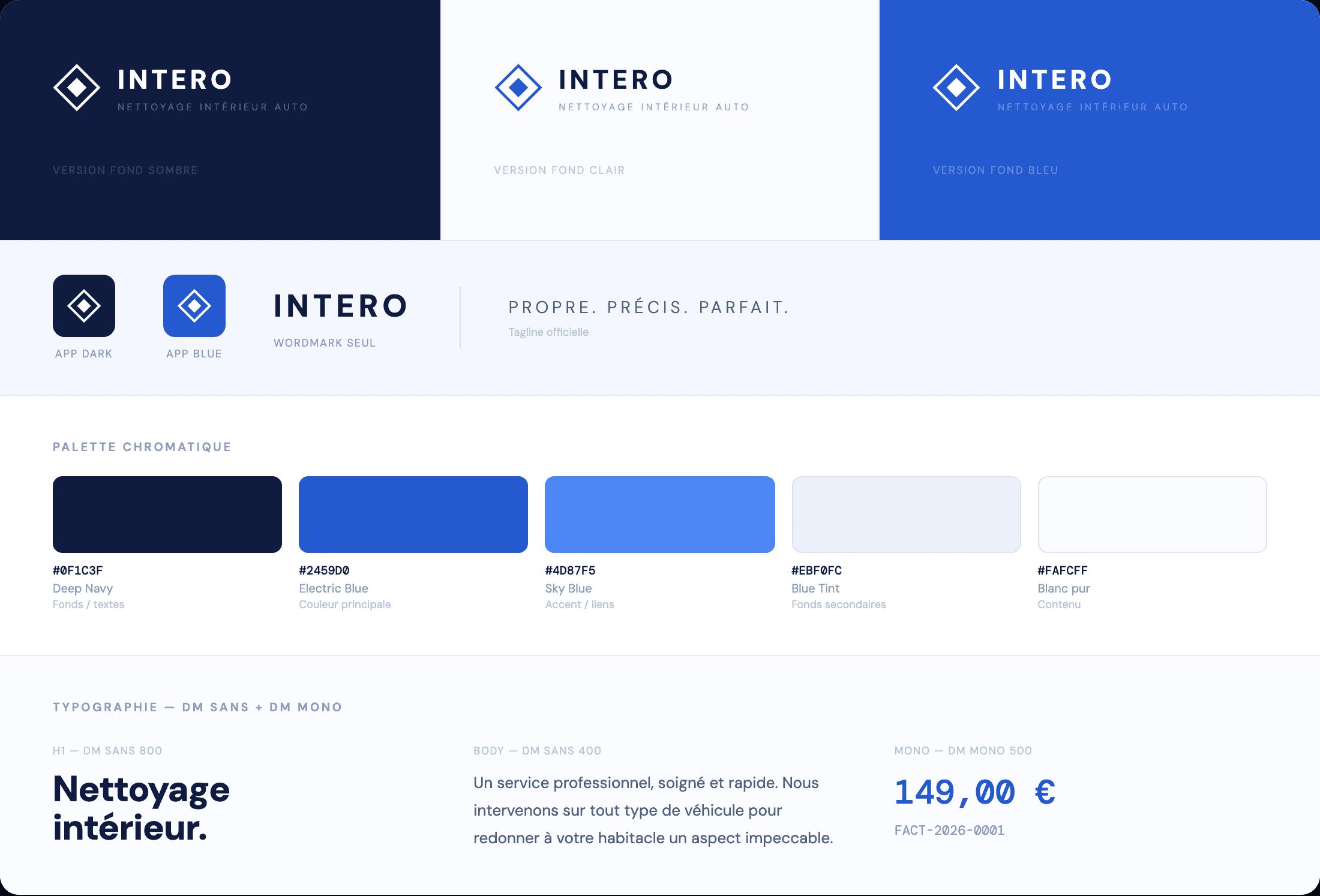 INTERO — Identité visuelle